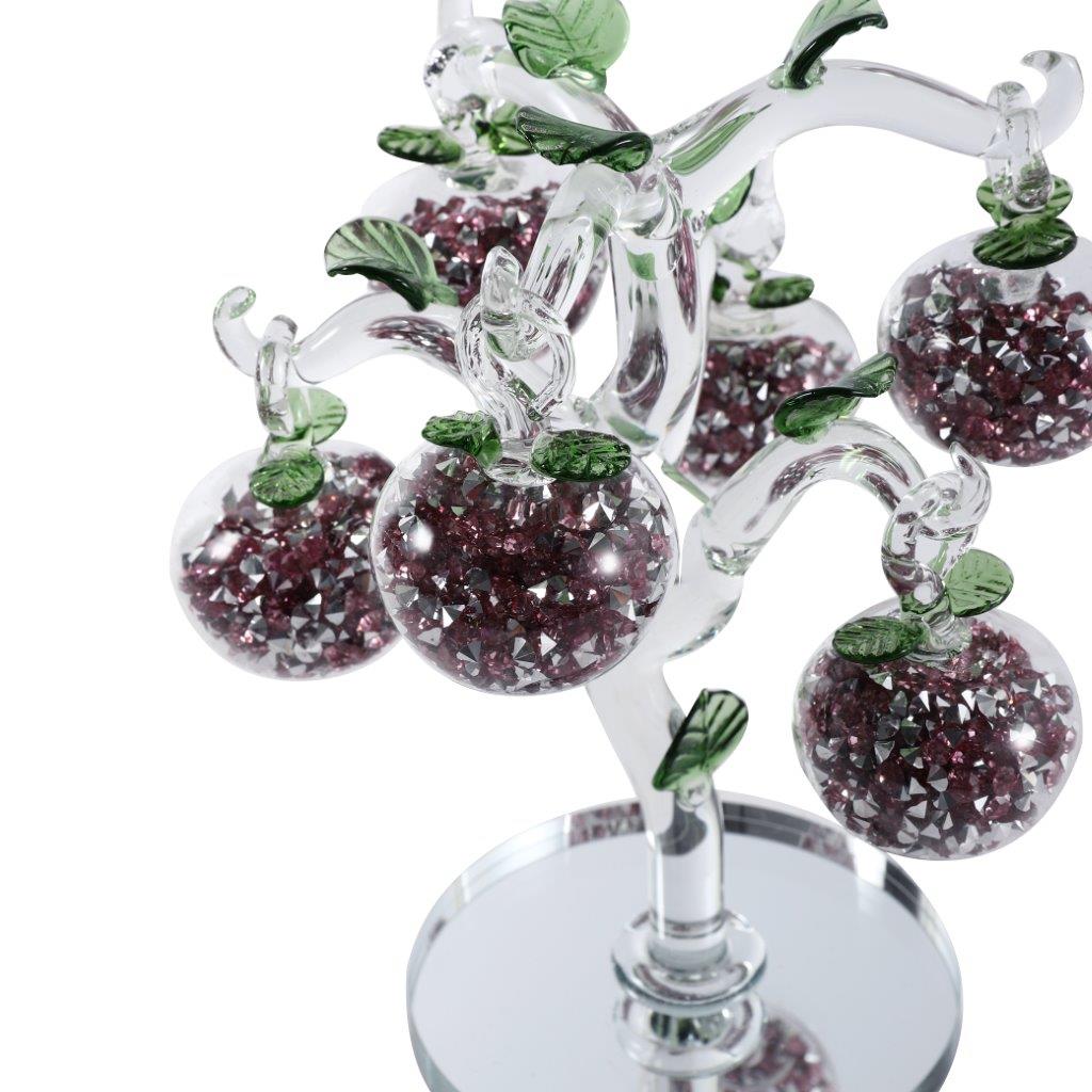 Home Decor Crystal Fruit Tree H - 18 cm