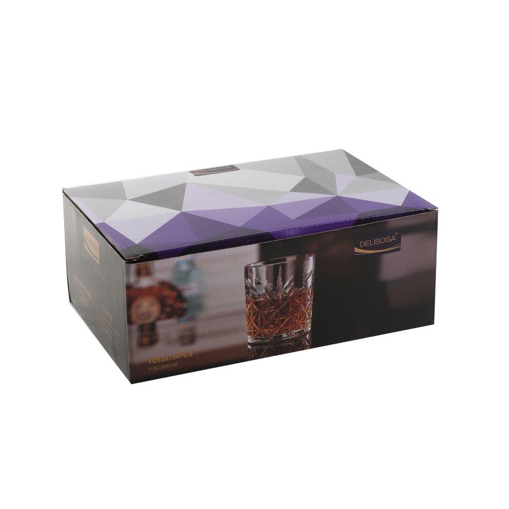 Drinking Glass Tumblers Set of 6 Pcs 340 ml