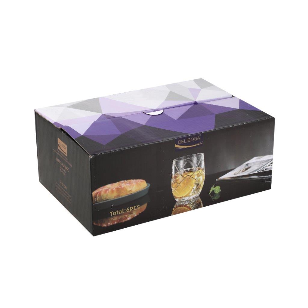 Drinking Glass Tumblers Set of 6 Pcs