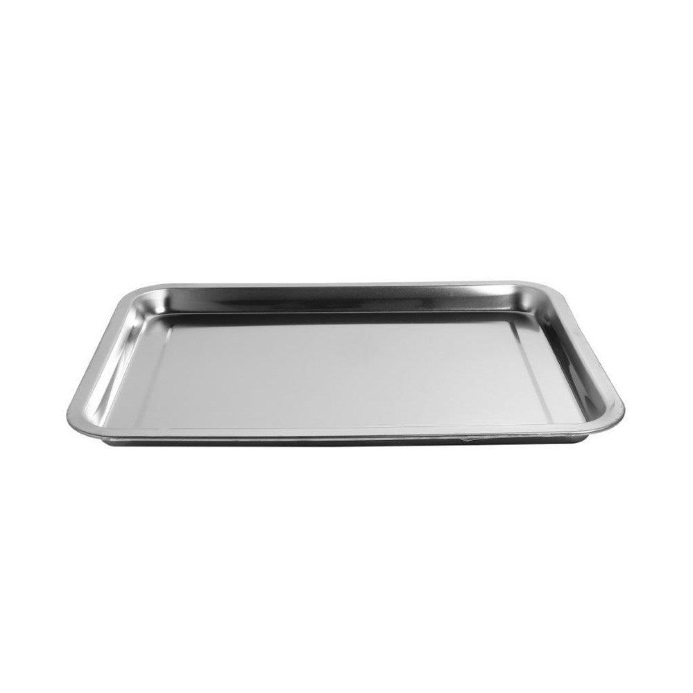 Stainless Steel Baking Tray Rectangular Shallow 49*34 cm 2 cm Depth