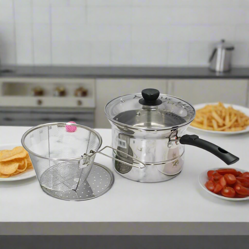 Stainless Steel Chips Fryer Pot 21 cm
