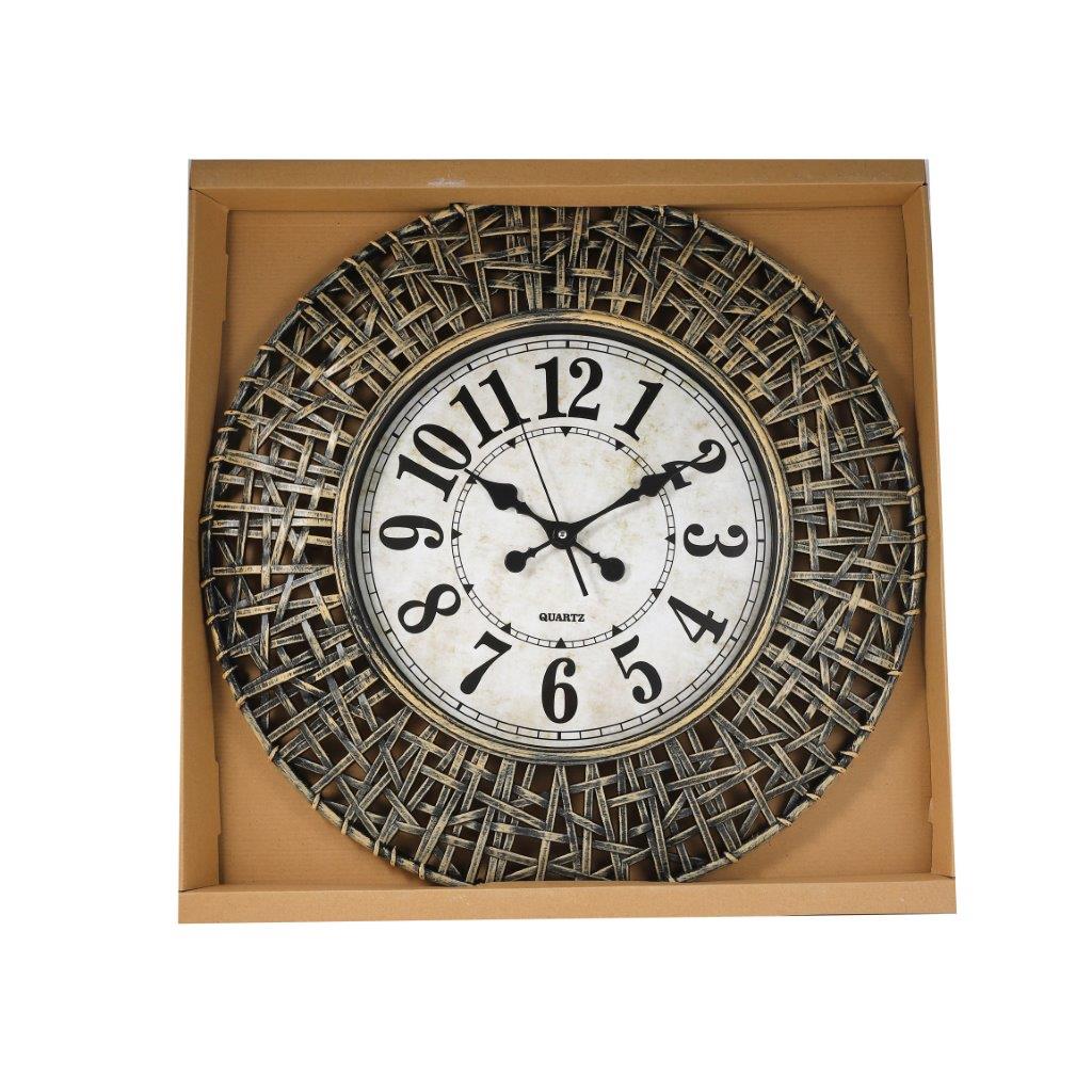 Home Decor Analog Round Modern Wall Clock 61 cm