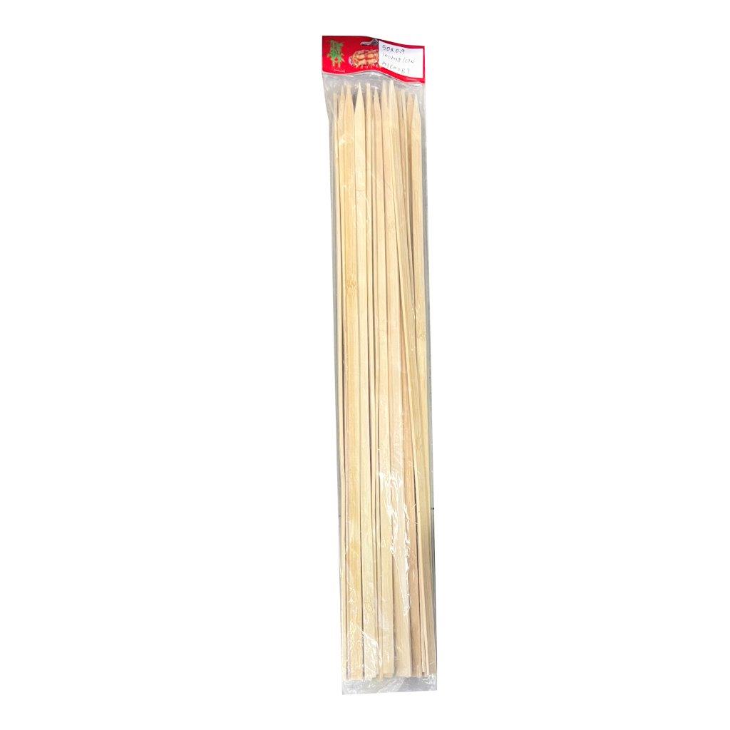 BBQ Wooden Skewers BBQ Stick for Grill Kebab 0.9mm*50 cm
