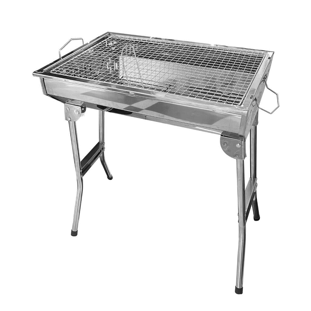 شواية فحم محمولة خارجية ذات أرجل عالية مقاس 47*33 سم