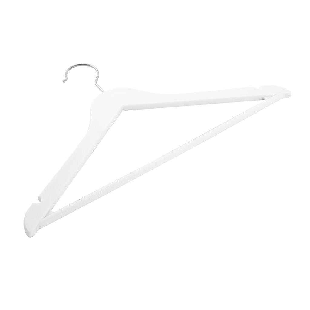 Colourful Plastic Wardrobe Cloth Hangers Pack of 3 Pcs 42*23 cm