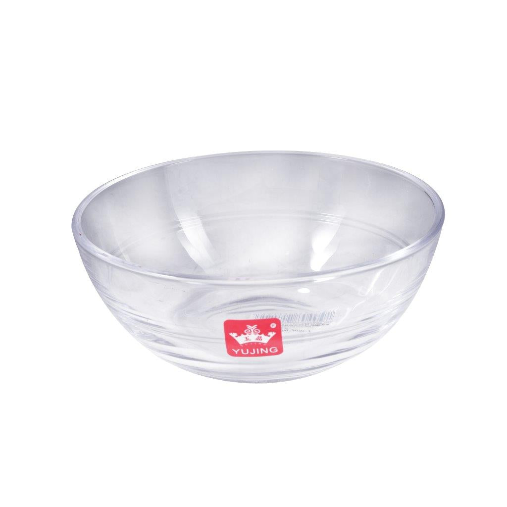 Clear Glass Serving Bowl Mixing Bowl Set 12*5 cm