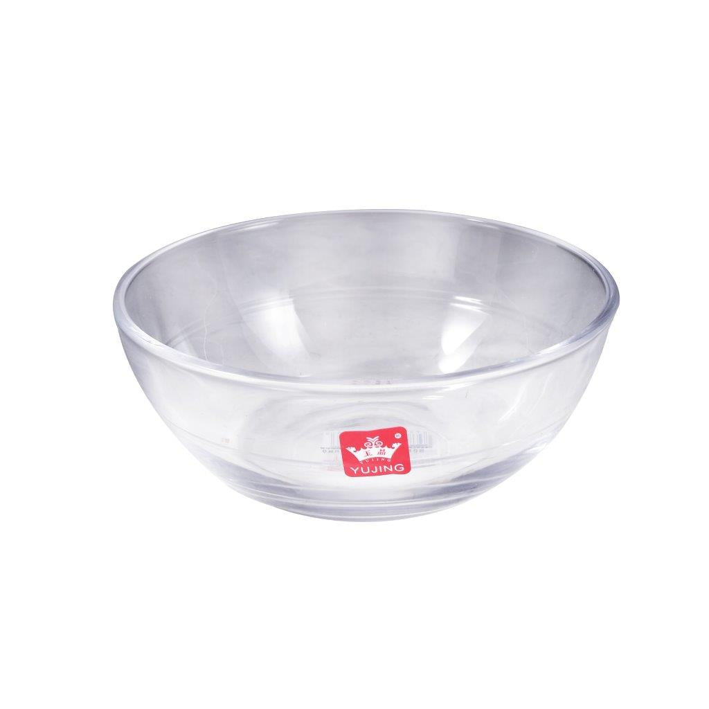 Clear Glass Serving Bowl Mixing Bowl Set 13.8*5.6 cm