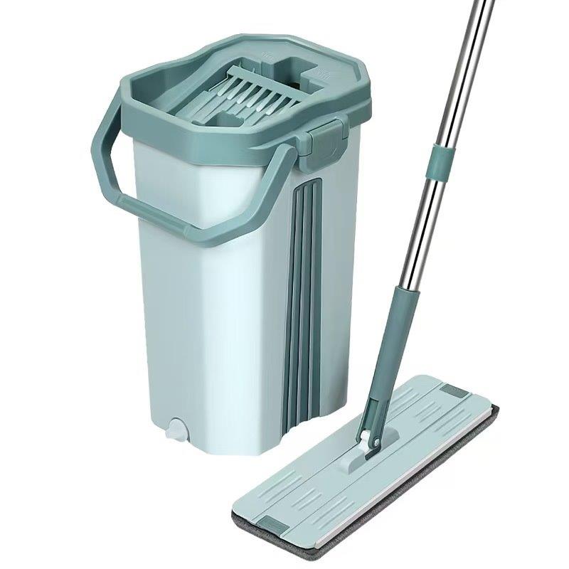 Microfibre Spin Mop & Bucket Set 360 Degree Rotation Household Cleaning Tool 28*27*45 cm