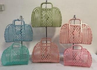 سلة تسوق محمولة لتخزين الأغراض المتنوعة متعددة الأغراض 32*13*28 سم