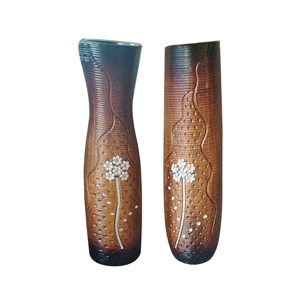 مزهرية سيراميك بتصميم ميكس للديكور المنزلي 60 سم