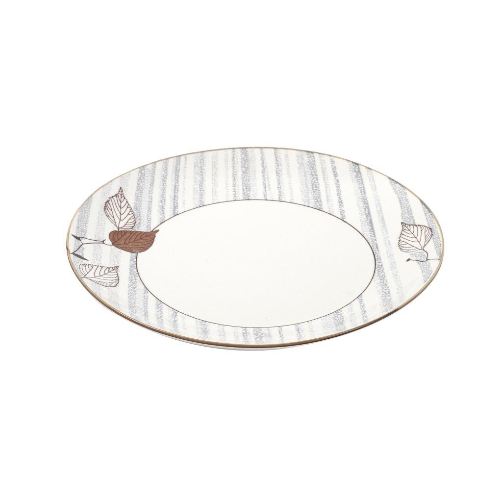 Abstract Pattern Ceramic Saucer Plate 7.5' 19 cm