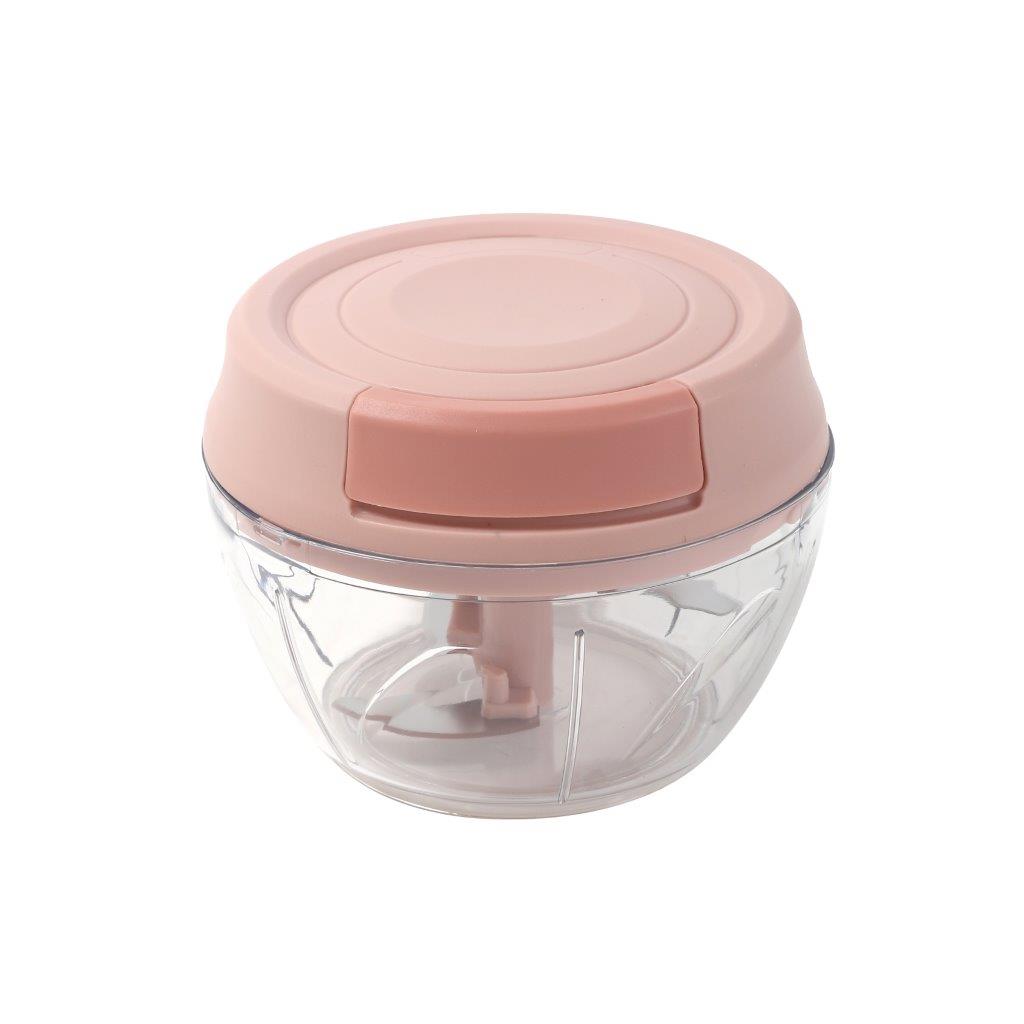 Plastic Garlic Press Vegetable Mincer Chopper 9.5*11 cm