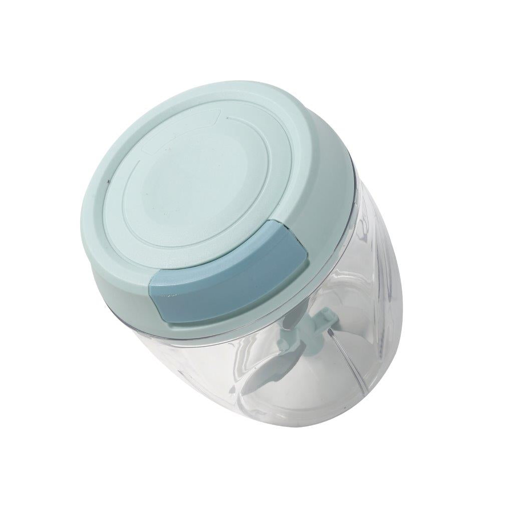 Plastic Garlic Press Vegetable Mincer Chopper 11cm*H 14 cm 900ML