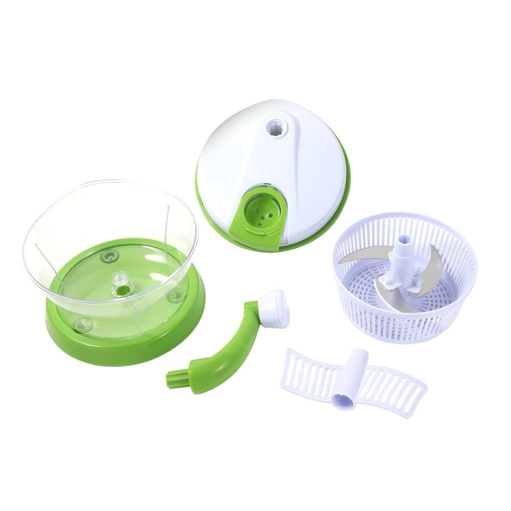 Plastic Garlic Press Vegetable Mincer Chopper 12*17 cm