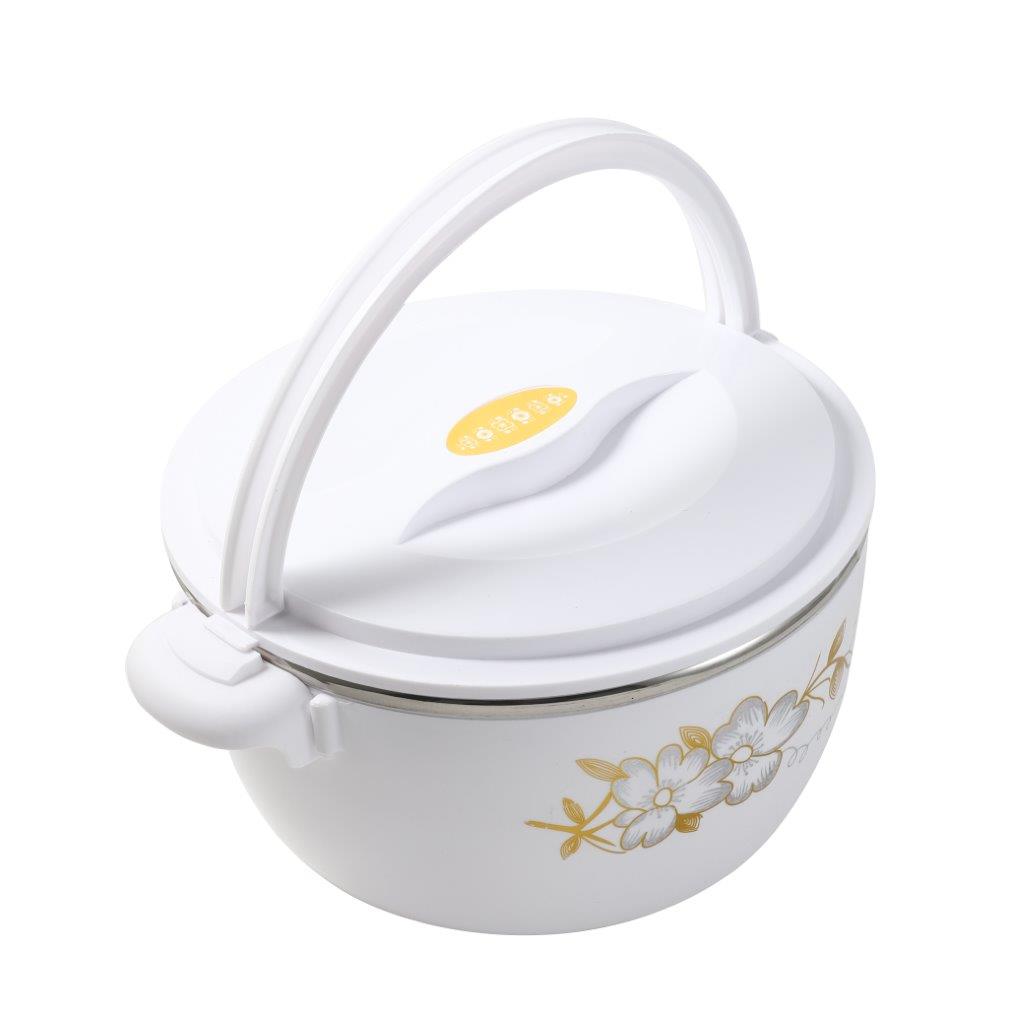 Plastic Vacuum Insulated Hot Pot Food Warmer Set of 4 Pcs 16/20/24/28 cm