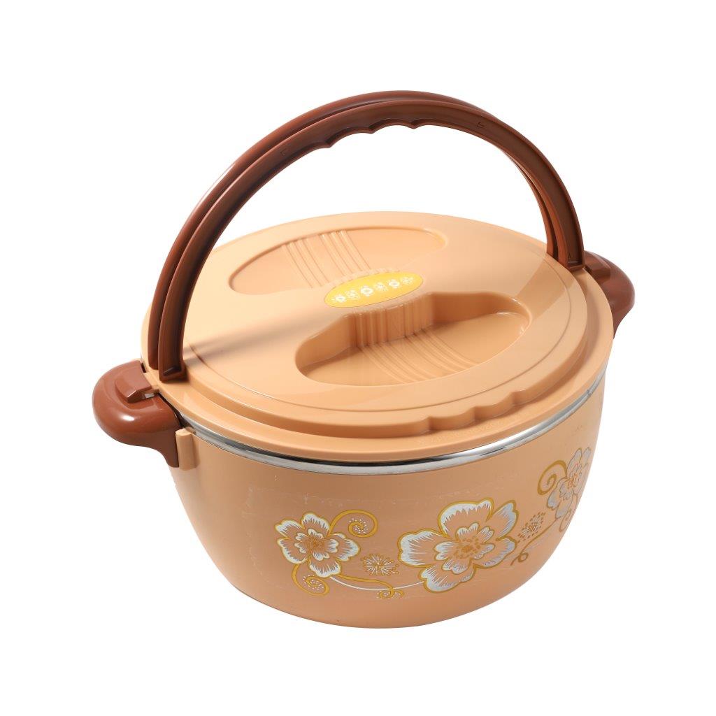 Plastic Vacuum Insulated Hot Pot Food Warmer Set of 4 Pcs 16/20/24/28 cm