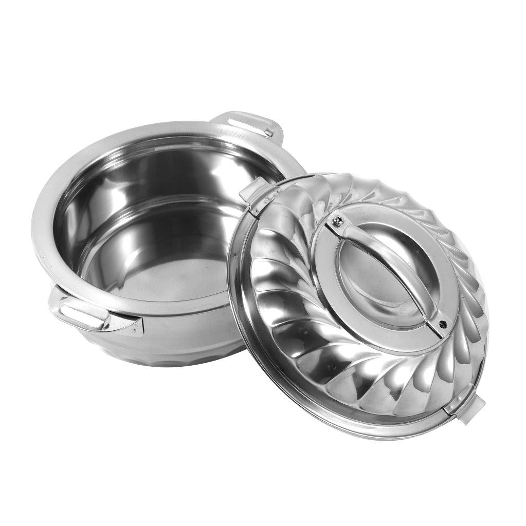Stainless Steel Round Insulated Thermos Hot Pot Set of 6 Pcs 1L/2L/3L/5L/7L/10L