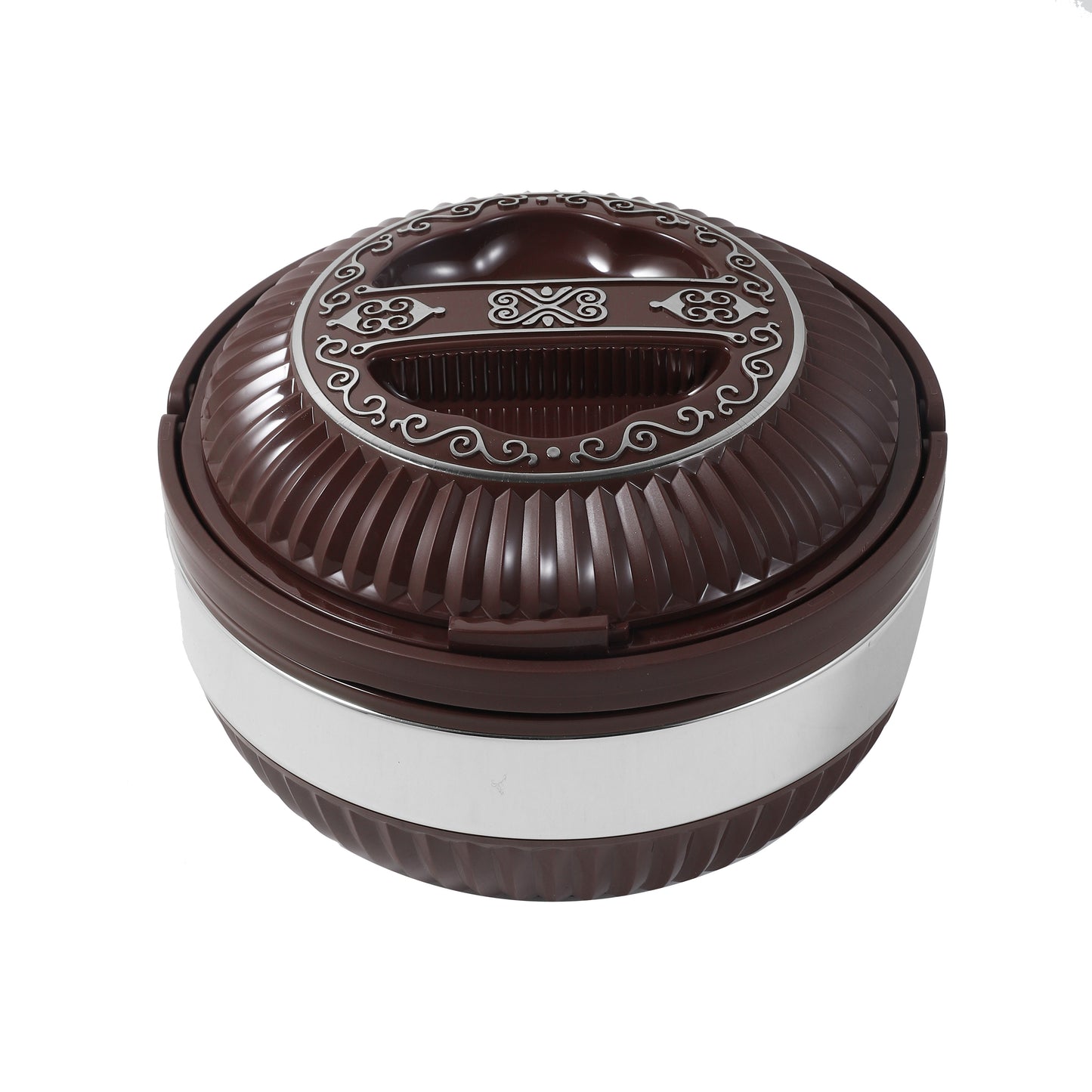 Plastic Vacuum Insulated Hot Pot Food Warmer Set of 3 Pcs 3L/6L/12L