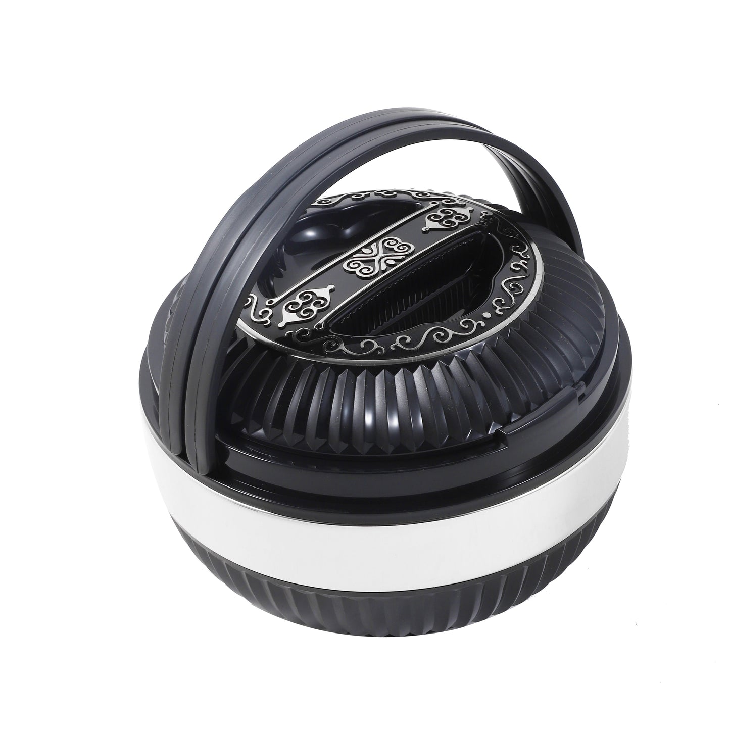 Plastic Vacuum Insulated Hot Pot Food Warmer Set of 3 Pcs 3L/6L/12L