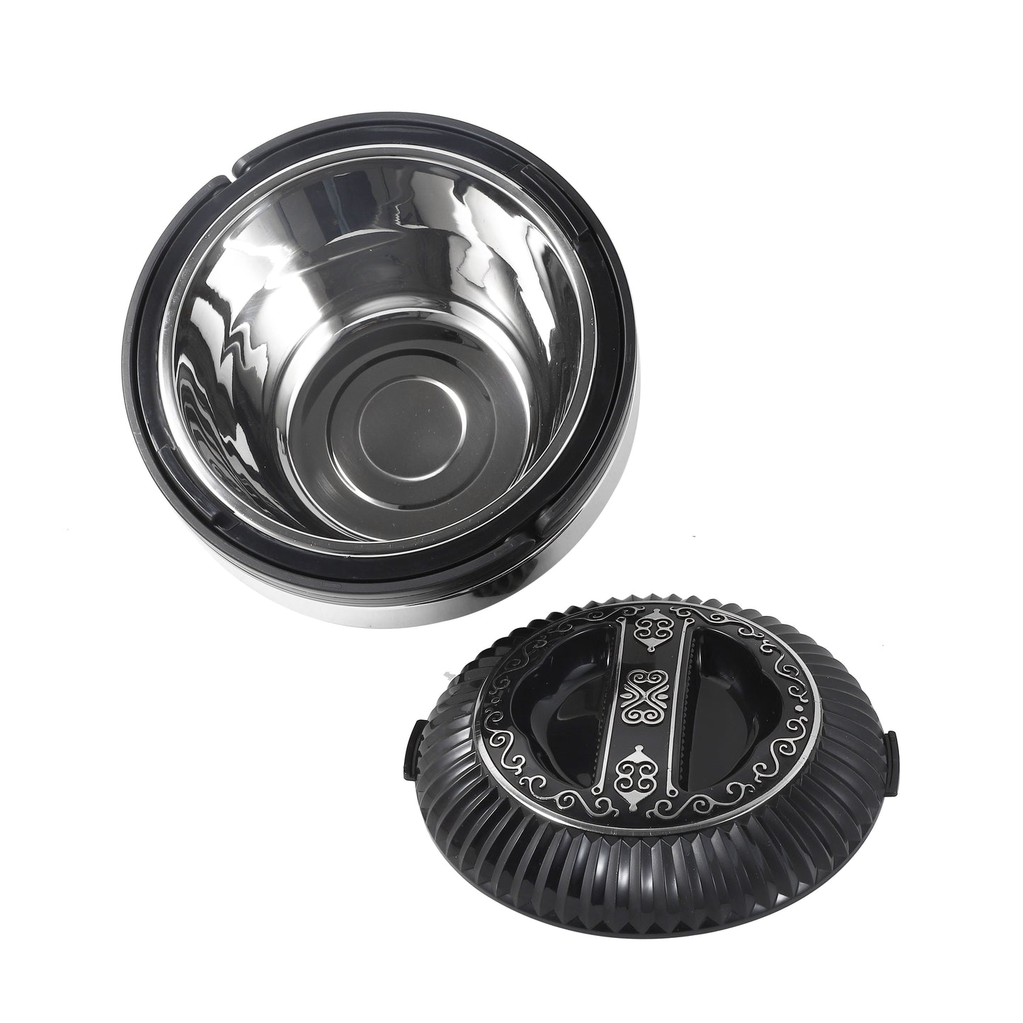 Plastic Vacuum Insulated Hot Pot Food Warmer Set of 3 Pcs 3L/6L/12L