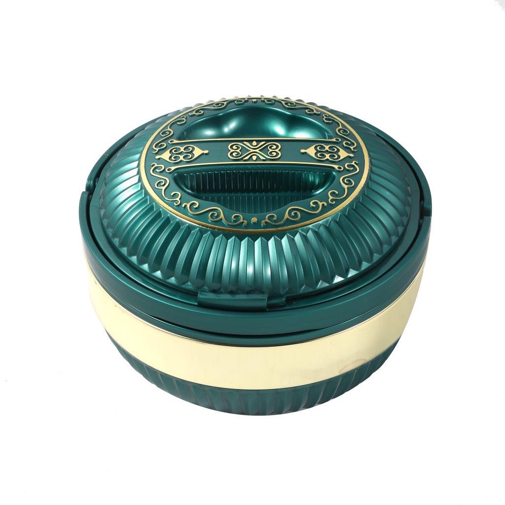 Plastic Vacuum Insulated Hot Pot Food Warmer Set of 3 Pcs 3L/6L/12L
