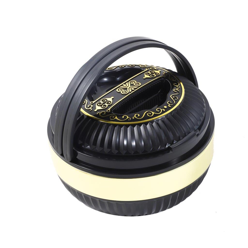Plastic Vacuum Insulated Hot Pot Food Warmer Set of 3 Pcs 3L/6L/12L