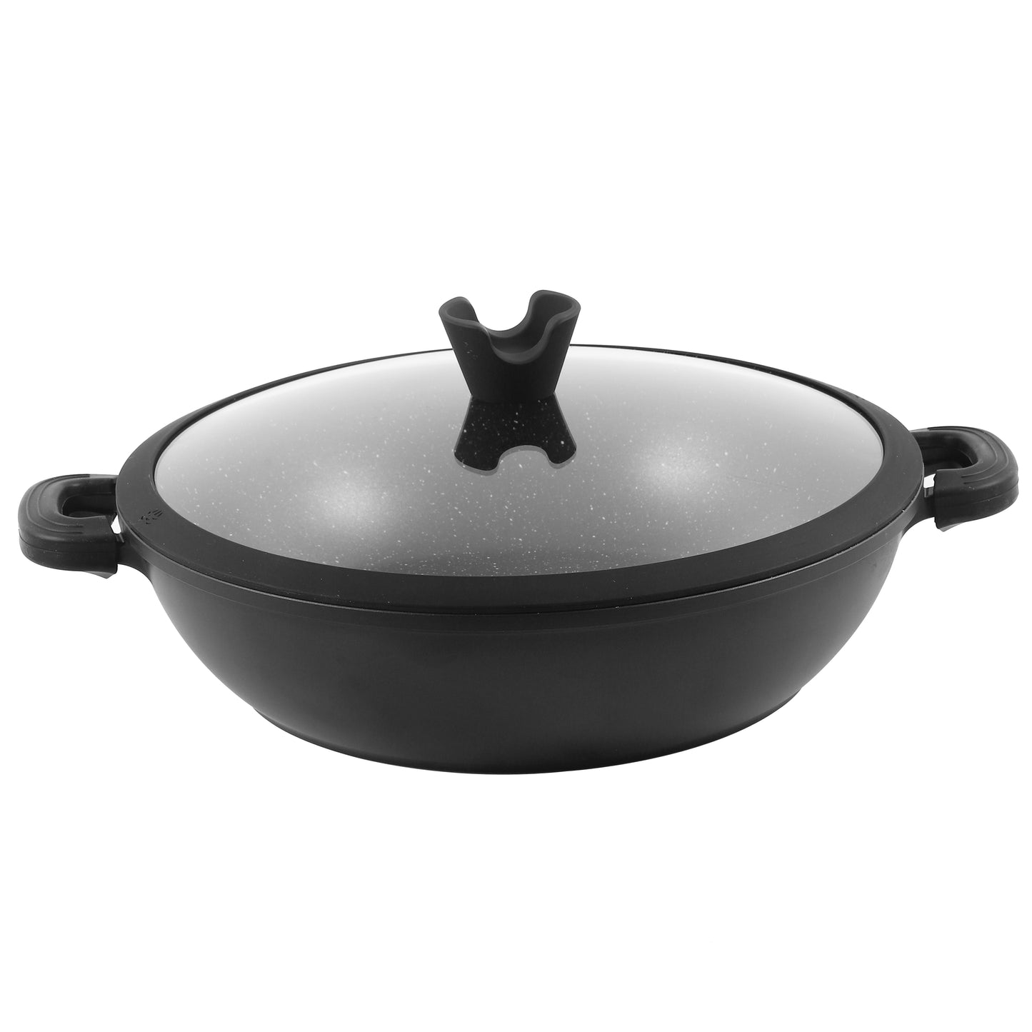 Low Casserole Black 40 cm