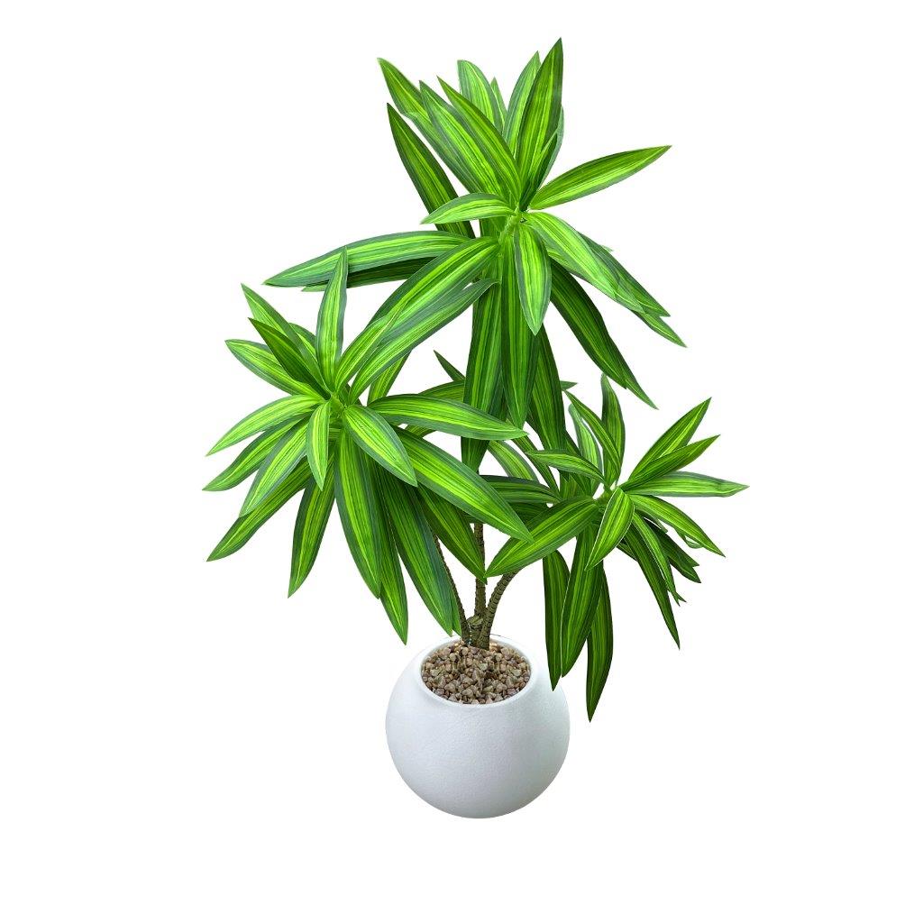 Realistic Touch Artificial Plant Flower Pot Home Interior Deco 60 cm