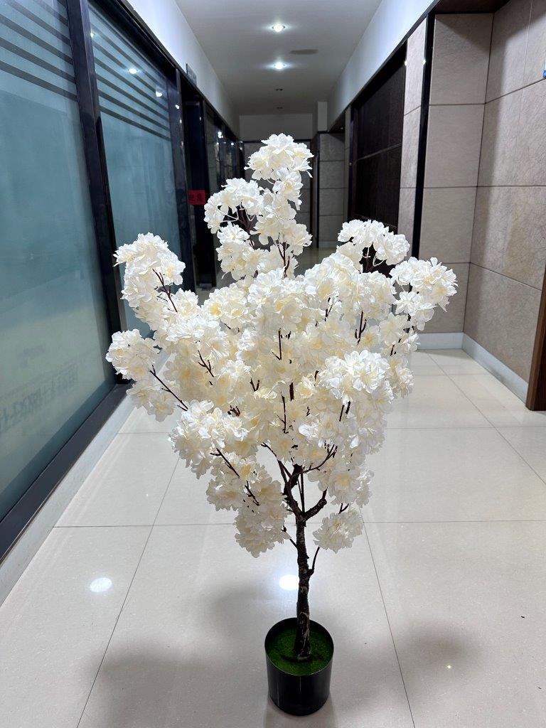 Realistic Touch Artificial Orchid Flower Deco Pot