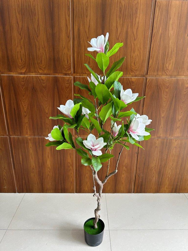 Realistic Touch Artificial Orchid Flower Deco Pot
