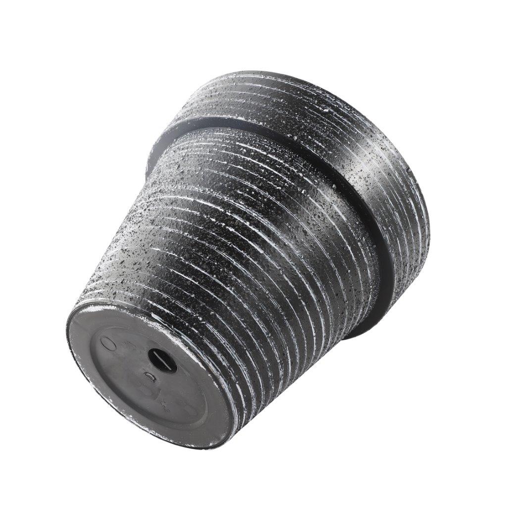 Plastic Black Plant Caddy Flower Pot Planter 28*26 cm