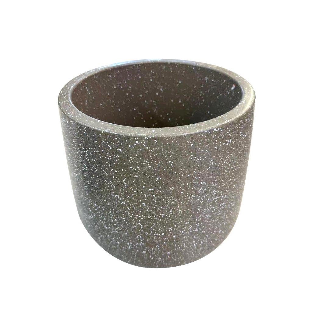 Plastic Mix Color Plant Caddy Flower Pot Planter 28*28 cm **