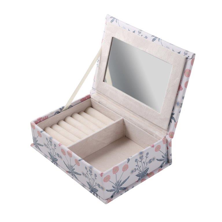 MDF Elegant Design Fashion Jewellery Box for Women 20*13*6 cm