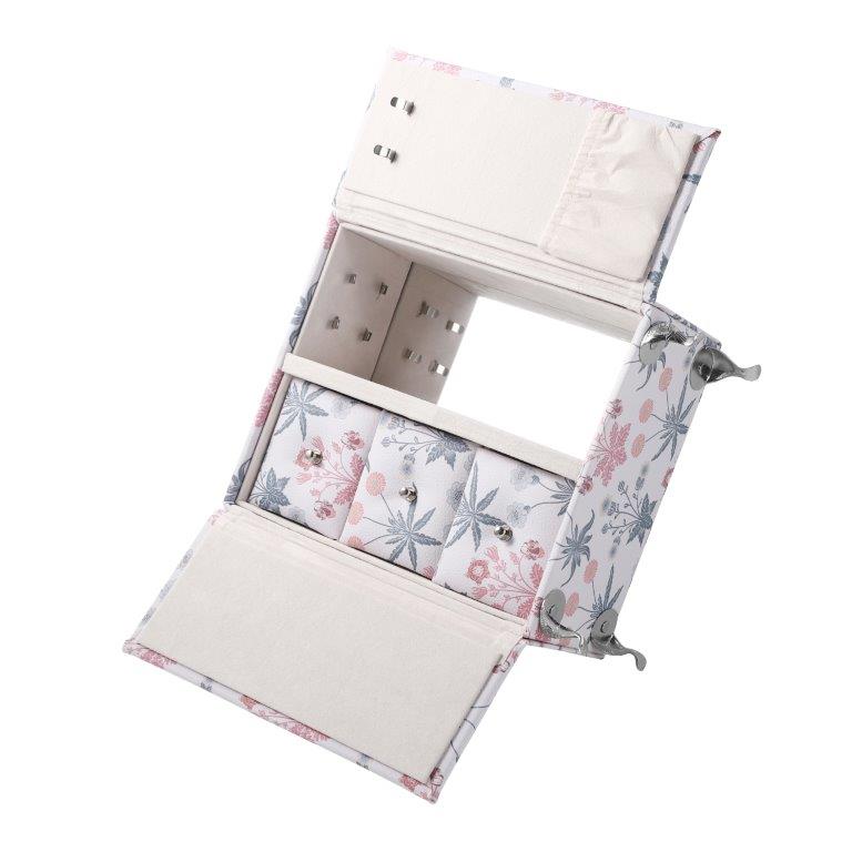 MDF Elegant Design Fashion Jewellery Box for Women 17*9*20 cm