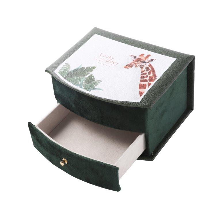 MDF Elegant Design Fashion Jewellery Box for Women 14.5*12*9 cm