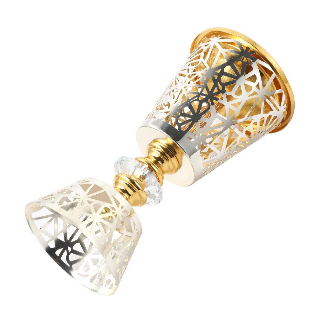 Essential Oil and Incense Burner Diffuser Metal Decor Craft 11.2*11.2*30 cm