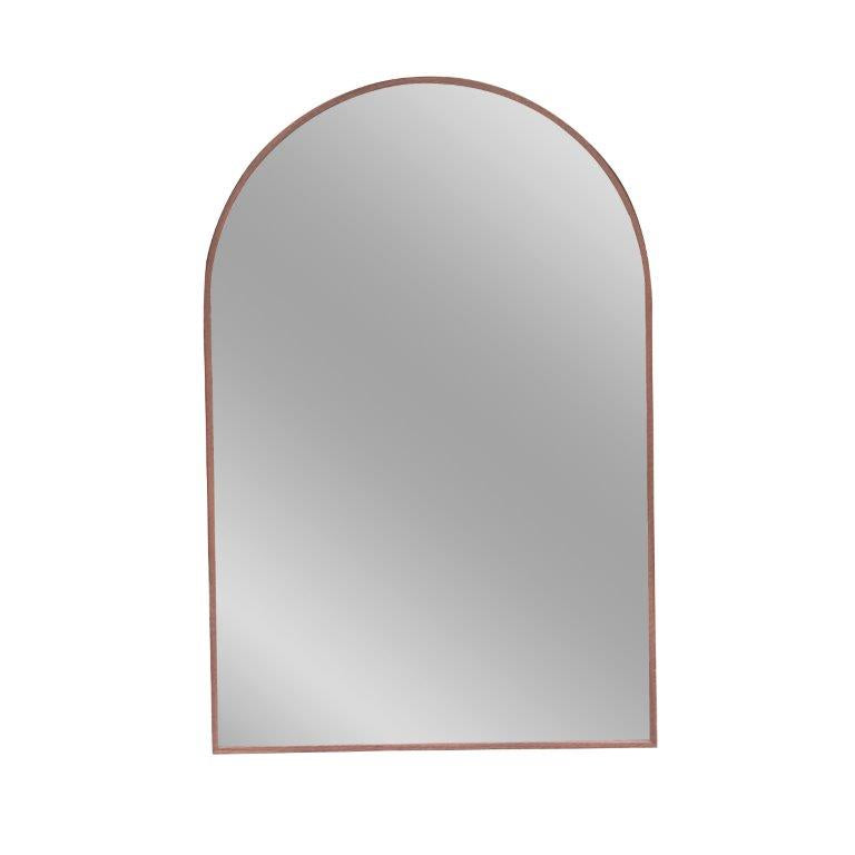 Decorative Glass Dome Shape Wall Mirror 60*90 cm