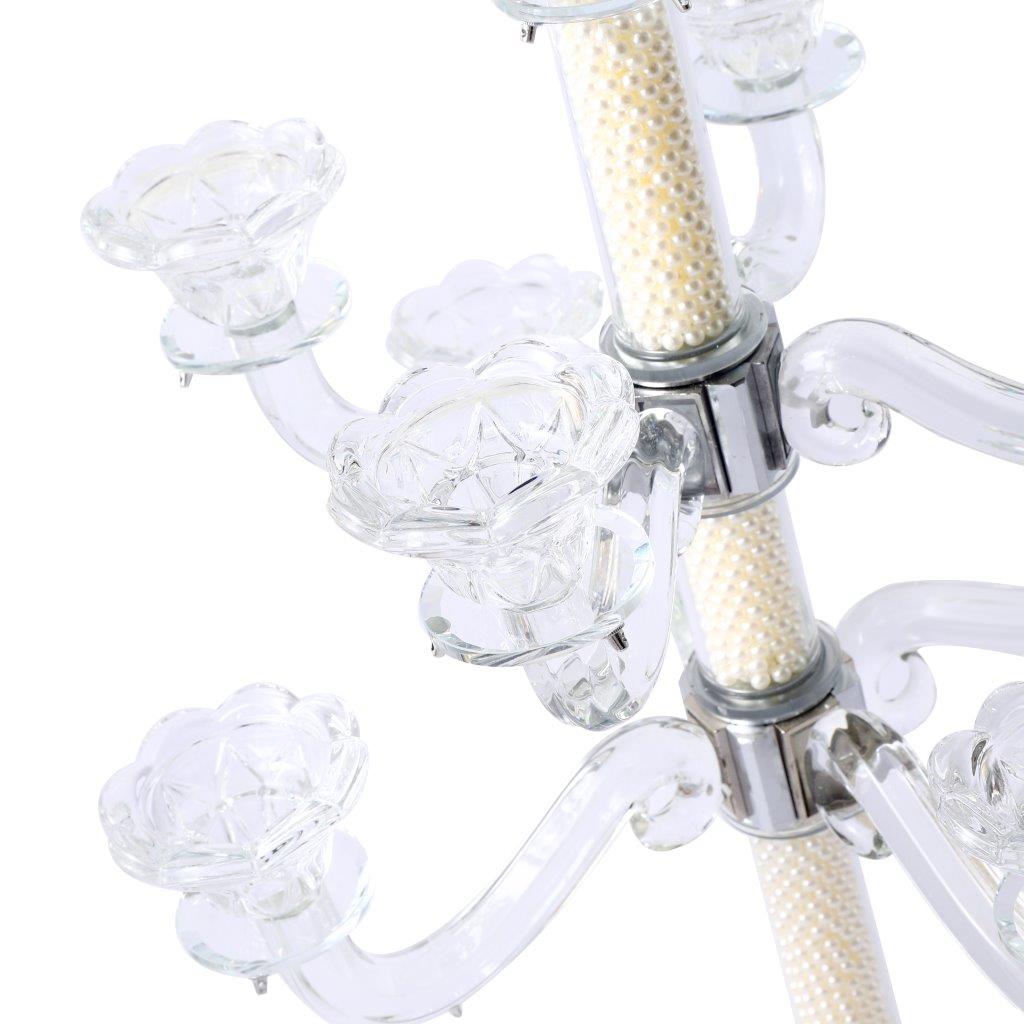 Home Decor Crystal Decor Table Top Candleholder 9 Arms 45 cm