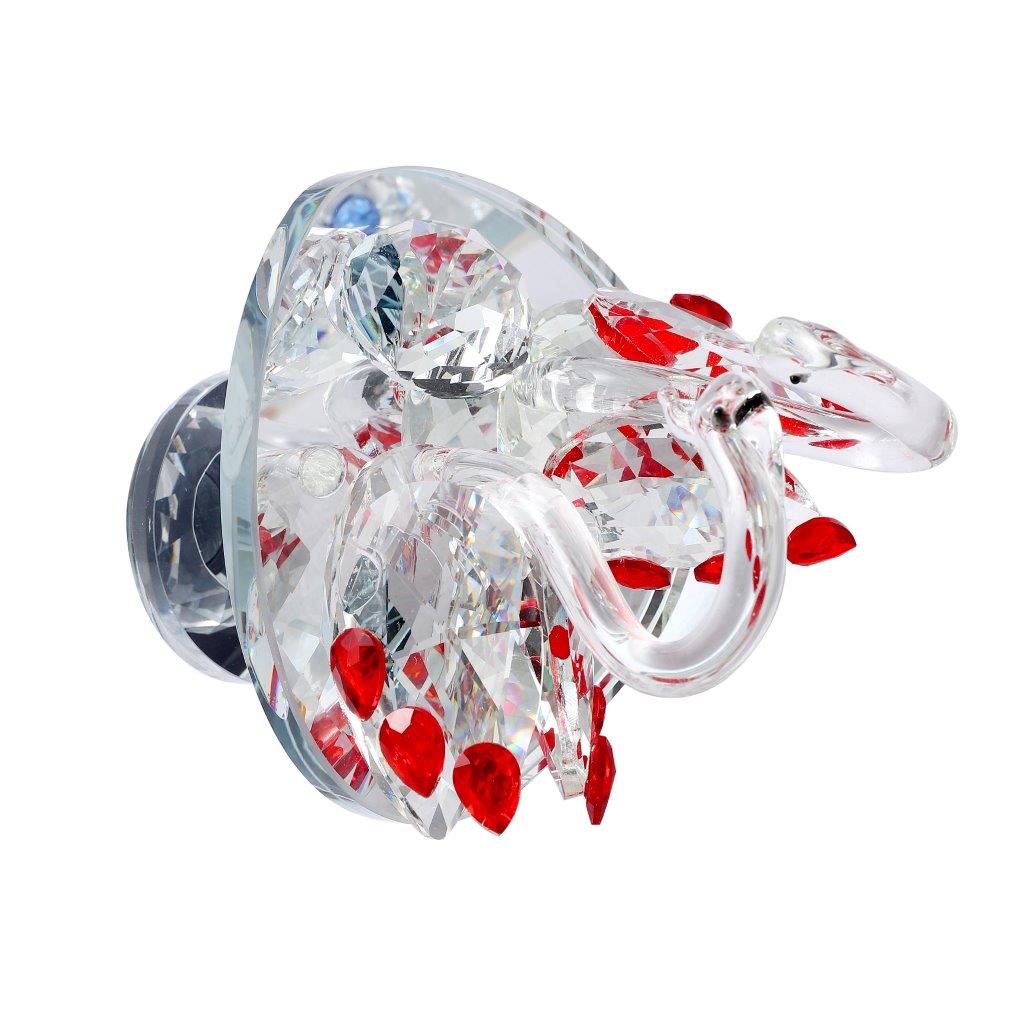 Home Decor Crystal Glass Swan 14*11 cm