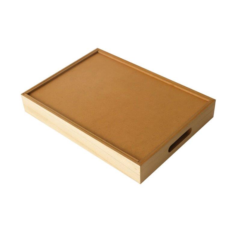Abstract Deco Food Tray MDF Rectangle Serving Tray Set of 2 Pcs