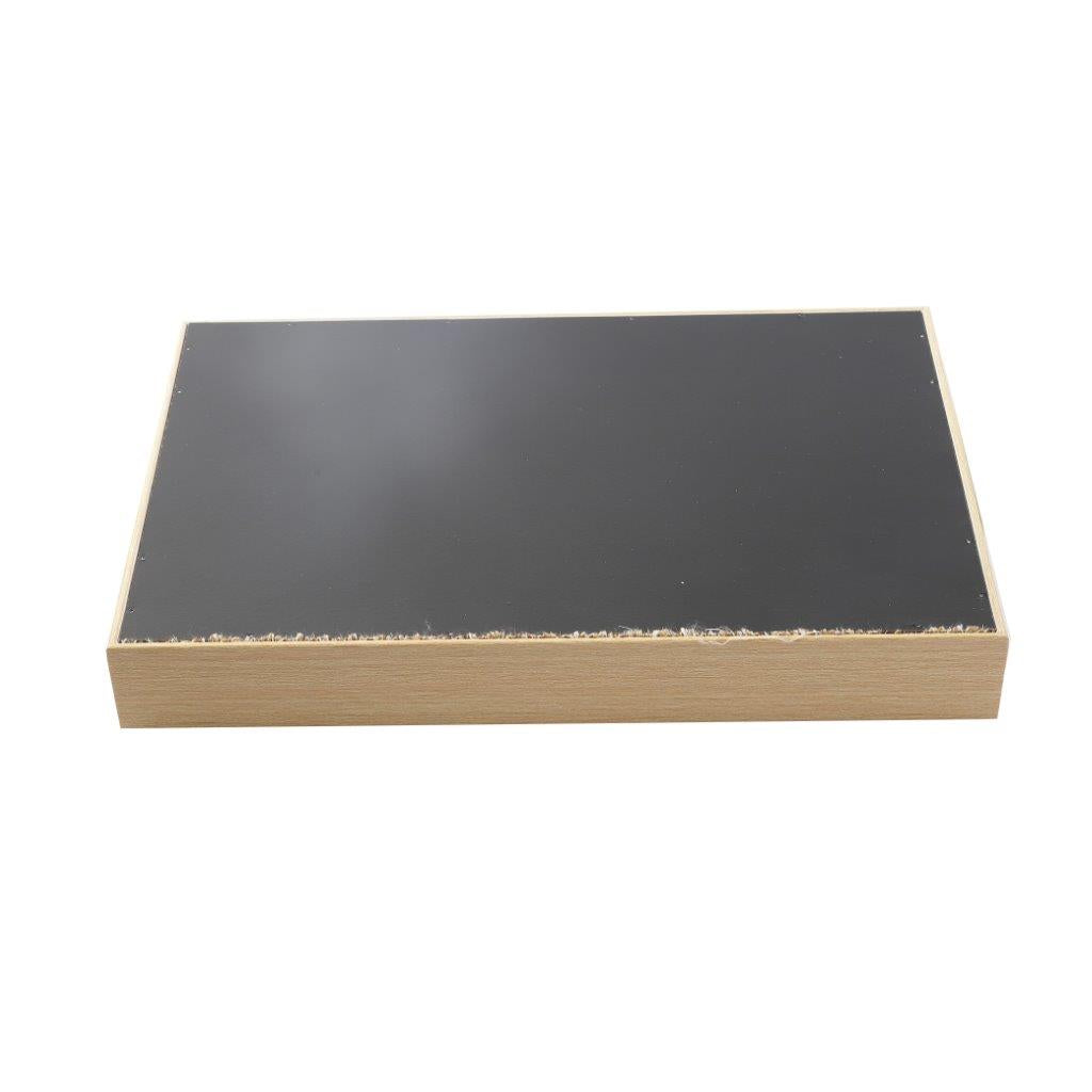 Abstract Deco Food Tray MDF Rectangle Serving Tray Set of 2 Pcs 30*20/36*25 cm