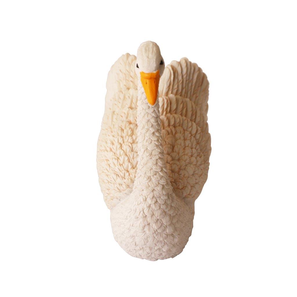 Sculpture Statue Resin Figurine Swan 15*9*18 cm