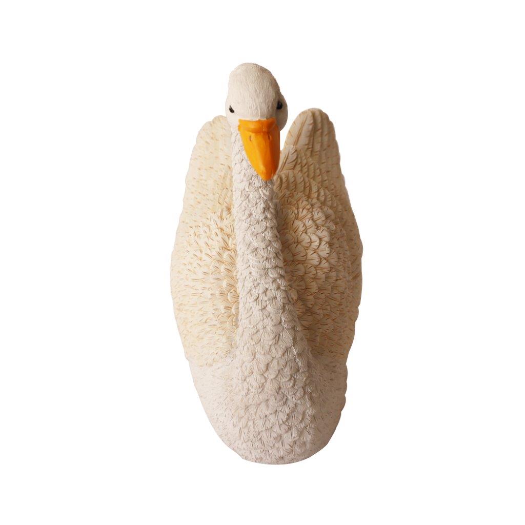 Sculpture Statue Resin Figurine Swan 20*11*22 cm