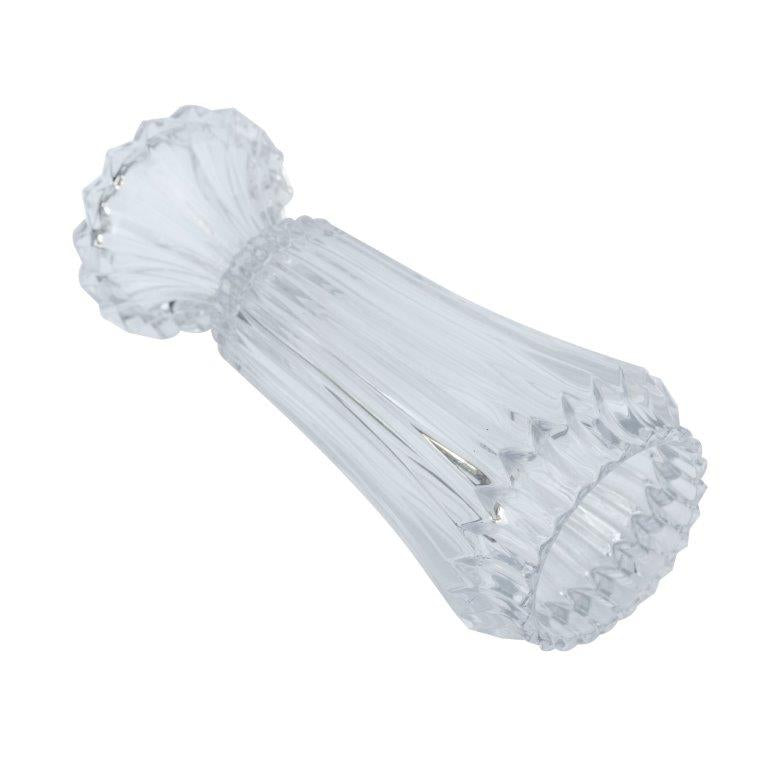 Home Decor Tabletop Crystal Cut Glass Vase