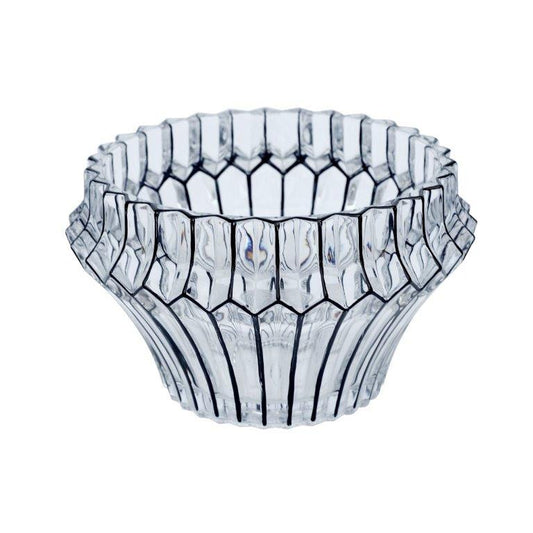 Crystal Glass Round Shape Fruit Bowl
