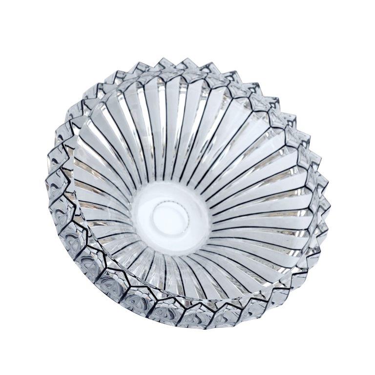 Crystal Glass Round Shape Fruit Bowl
