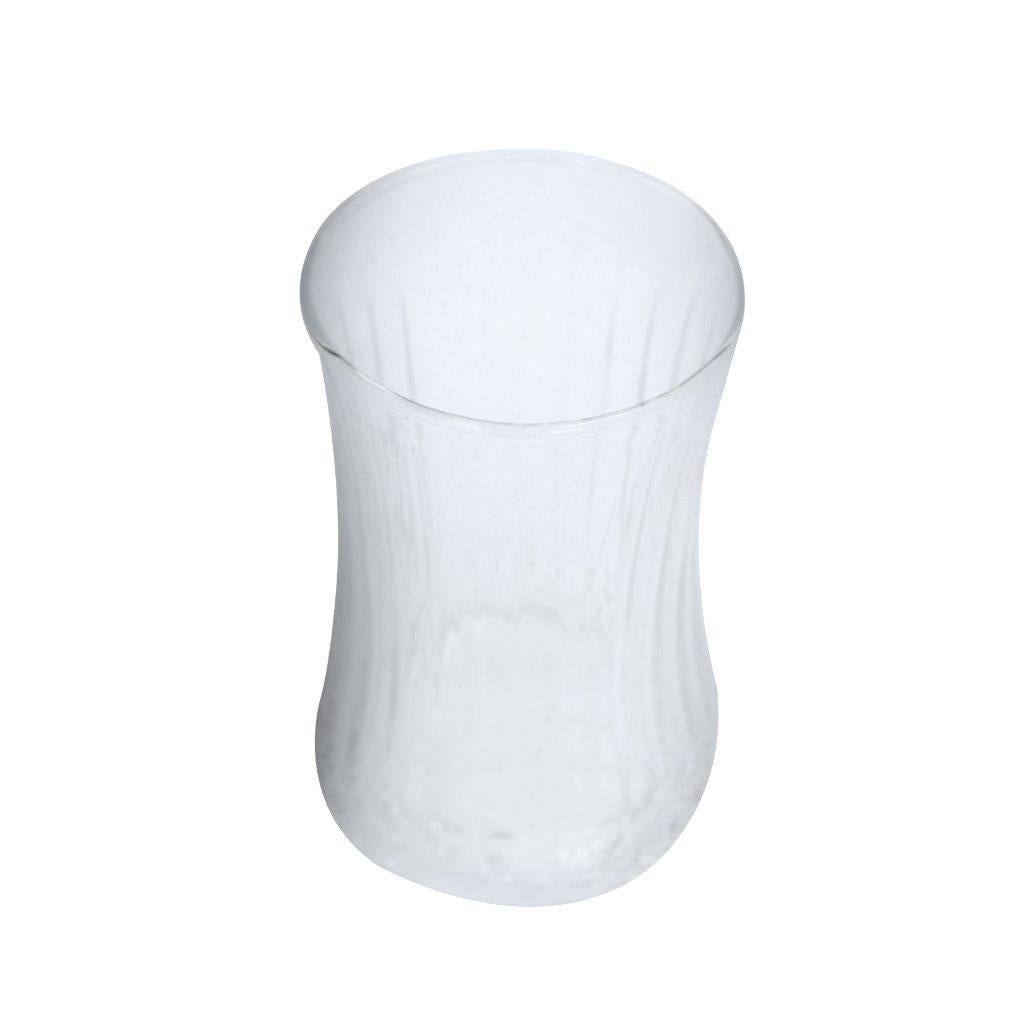 Glass Istikani Tea cup and Saucer Set of 6 Pcs** 6*9/11 cm