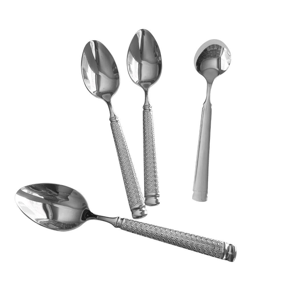 Stainless Steel Table Spoon Set of 6 Pcs ** 20.5 cm