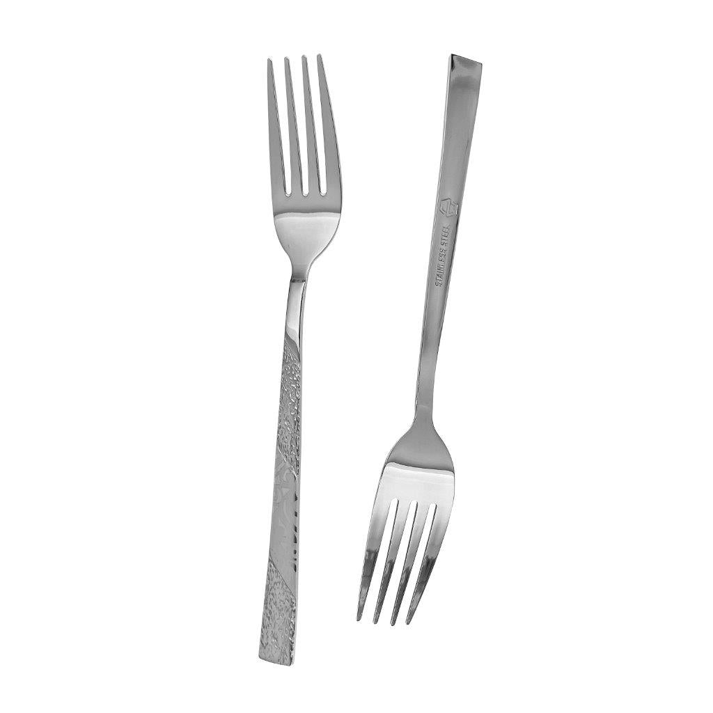 Stainless Steel Fork Set of 6 Pcs ** 20 cm