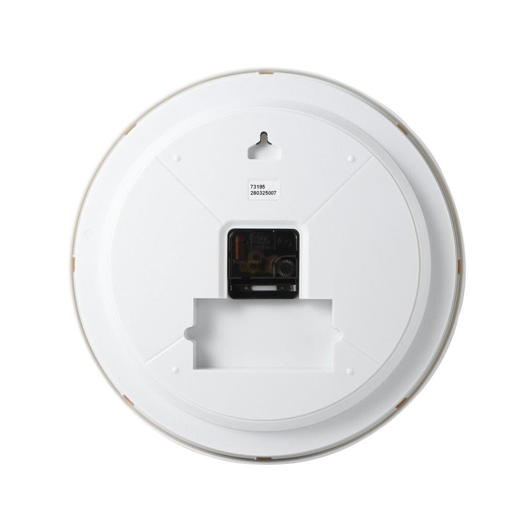 Minimalist Design Coffee Round Analog Wall Clock 33 cm